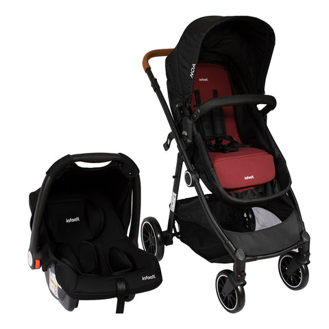 Coche Travel System Noa - Rojo