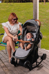 Coche Mecedora Rocking - Gris
