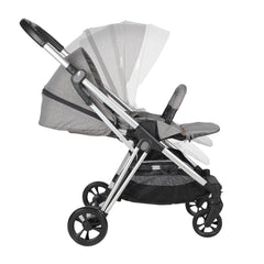 Coche Travel System Smart Walk Gris Claro