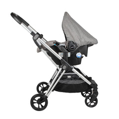 Coche Travel System Smart Walk Gris Claro