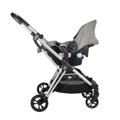 Coche Travel System Smart Walk Gris Claro
