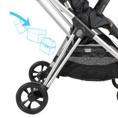 Coche Travel System Smart Walk Gris Oscuro