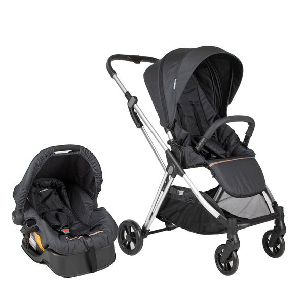 Coche Travel System Smart Walk Gris Oscuro