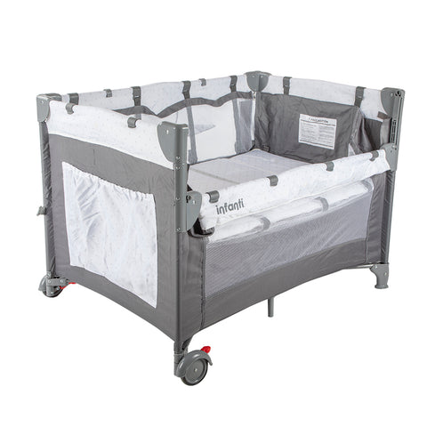 Corral Cuna Always Together Gris