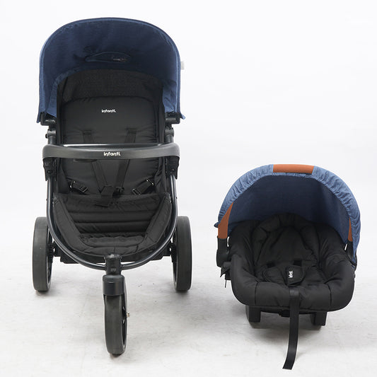 Coche Travel System Tizzy Azul